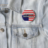 Frage Autorität (Sie können die Wörter ändern) Button (Beispiel)