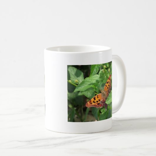 Frage Mark Butterfly über Lantana Kaffeetasse (VorderseiteRechts)