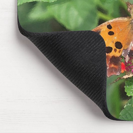 Frage Mark Butterfly über Lantana Mousepad (Ecke)