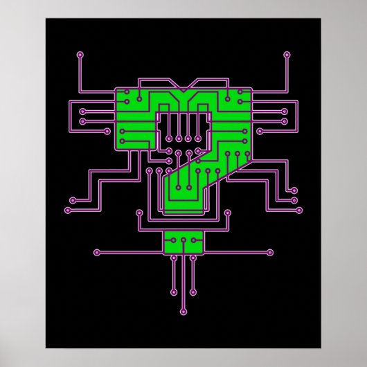 Frage Mark Circuits Poster (Vorne)