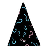 Frage Mark Gender Reveal Black Party Hat Partyhütchen (Rechts)