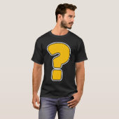Frage Mark Punctuation Fan T-Shirt (Vorne ganz)