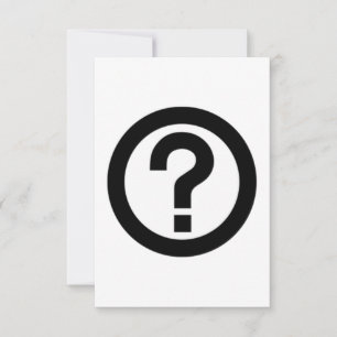 Frage Mark Sign