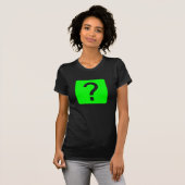 Frage-Markplatz-Panel T-Shirt (Vorne ganz)