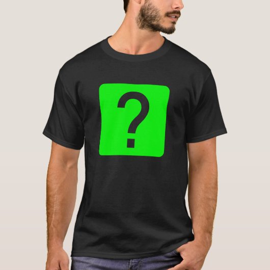 Frage-Markplatz-Panel T-Shirt (Vorderseite)