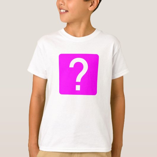 Frage-Markplatz-Panel T-Shirt (Vorderseite)