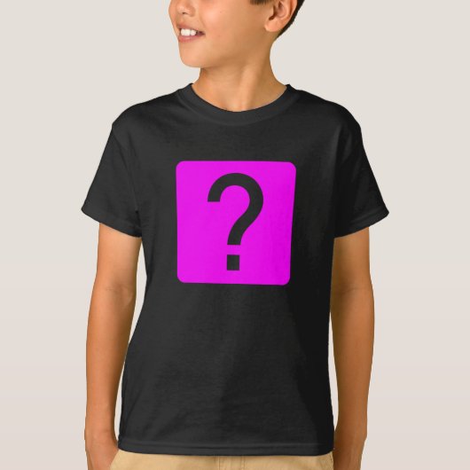 Frage-Markplatz-Panel T-Shirt (Vorderseite)