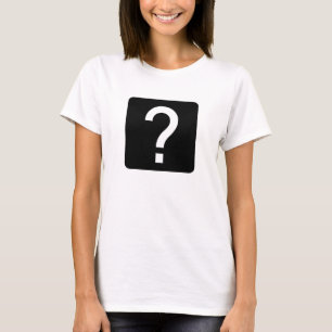 Frage-Markplatz-Panel T-Shirt