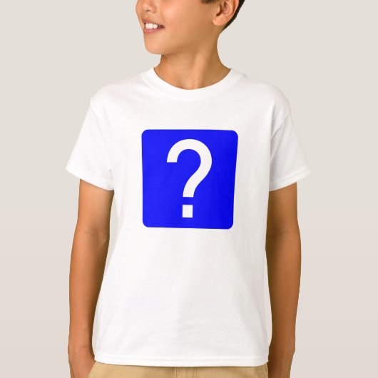 Frage-Markplatz-Panel T-Shirt (Vorderseite)