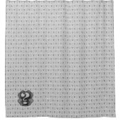 Frage nach Louis Vuitton Style Pattern Duschvorhang (Vorderseite)