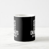 Frage nie das Urteil des Ingenieurs Kaffeetasse (Mittel)