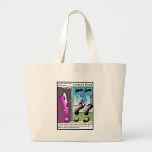 Frage Police Funny Cartoon Geschenke & T-Shirts Jumbo Stoffbeutel
