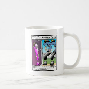 Frage Police Funny Cartoon Geschenke & T-Shirts Kaffeetasse