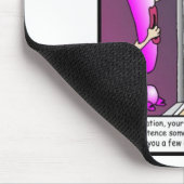 Frage Police Funny Cartoon Geschenke & T-Shirts Mousepad (Ecke)
