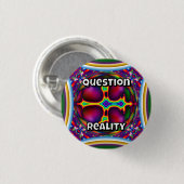 Frage Realität (du darfst die Wörter ändern) Button (Vorne & Hinten)