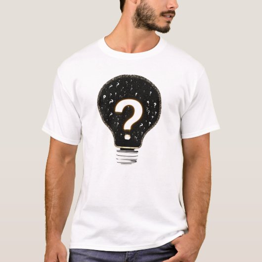 Frage T-Shirt (Vorderseite)