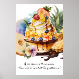 Frage- und Antwortposter Poster