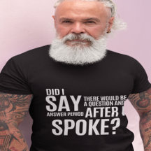 Frage- und Antwortzeit nach dem Sprechen