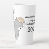 Frage, wie viele Craps-Nickerchen heute Katzen bri Milchtasse (Vorderseite)