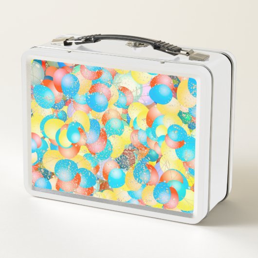 Frageanhang Nuage Motss TextMotif-Meldung Metall Brotdose (Rückseite)