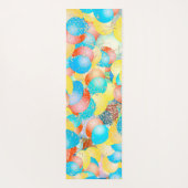 Frageanhang Nuage Motss TextMotif-Meldung Yogamatte (Rückseite)