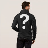 FRAGEKARTE HOODIE (Schwarz voll)