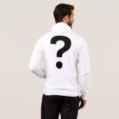 FRAGEKARTE HOODIE (Schwarz voll)