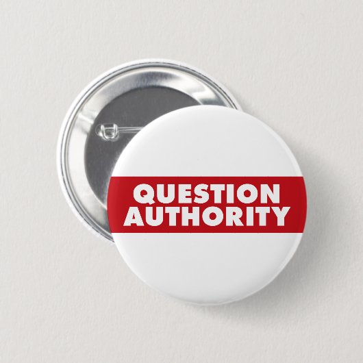 Fragen-Berechtigung - Rot! Button (Vorne & Hinten)