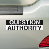 Fragen-Berechtigungs-Autoaufkleber Autoaufkleber (Auf Auto)