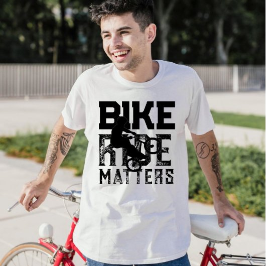 Fragen der Fahrradfahrt | Fahrrad T-Shirt