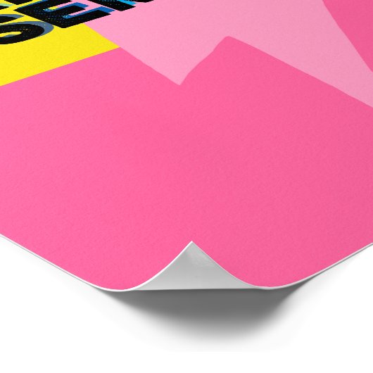 Fragen gegen Antisemitismus Poster (Ecke)