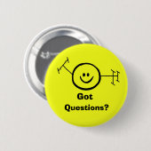 Fragen? Happy-Ham-Button Button (Vorne & Hinten)