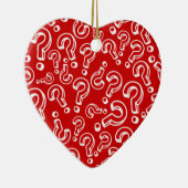 Fragen Keramik Ornament (Rechts)