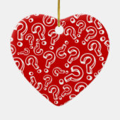 Fragen Keramik Ornament (Hinten)