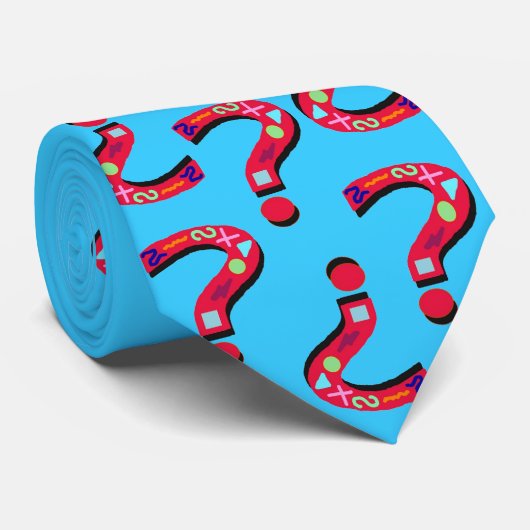 Fragen-Krawatte Krawatte (Gerollt)