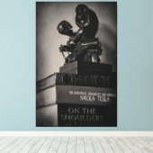 Fragen Leinwanddruck (Insitu (Holzboden))