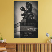 Fragen Leinwanddruck (Insitu (Wohnzimmer))