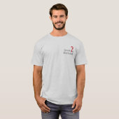Fragen-Rot T-Shirt (Vorne ganz)
