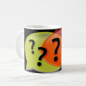 Fragen Sie alles Tasse (Vorderseite Links)