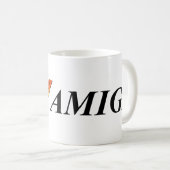 Fragen Sie Amiga-Tasse Kaffeetasse (VorderseiteRechts)