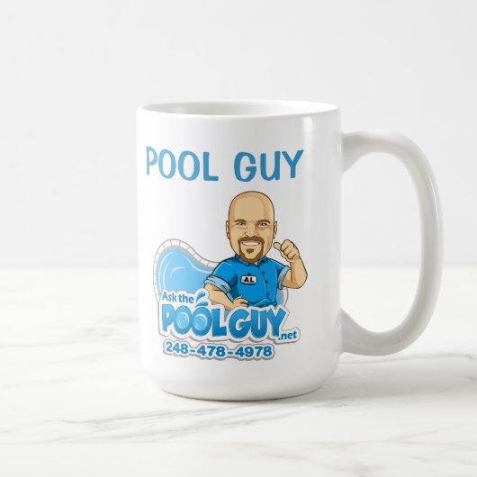 Fragen Sie die Pool-Typ-Tasse Kaffeetasse (Rechts)