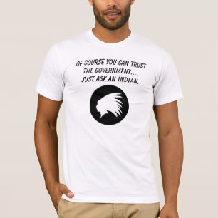 Fragen Sie einfach einen indischen T - Shirt