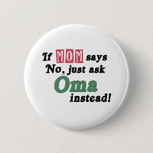 Fragen Sie einfach Oma Button
