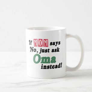 Fragen Sie einfach Oma Kaffeetasse