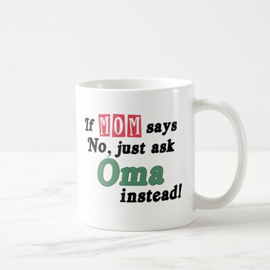 Fragen Sie einfach Oma Kaffeetasse (Rechts)
