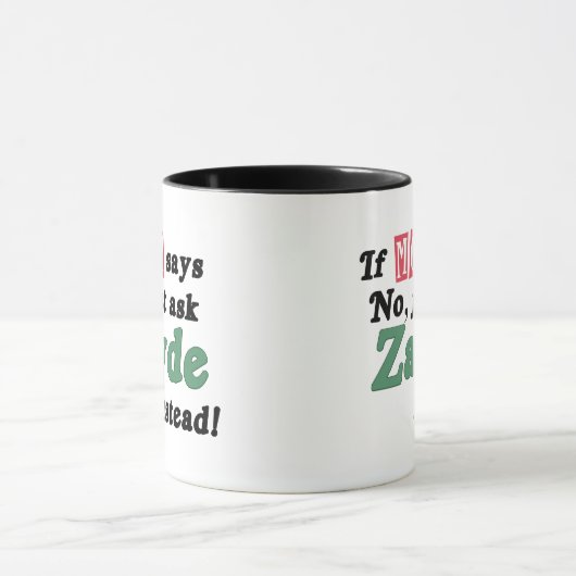 Fragen Sie einfach Zayde Tasse (Zentrum)