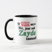 Fragen Sie einfach Zayde Tasse (Links)