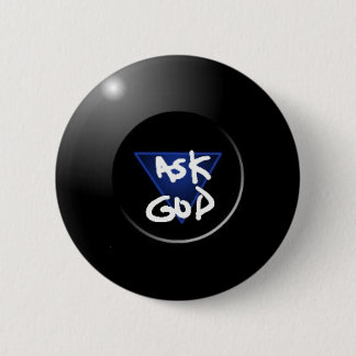 Fragen Sie Gott magischen Knopf 8Ball Button