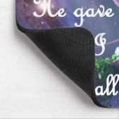 Fragen Sie Gott Mousepad (Ecke)