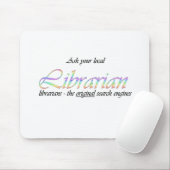 Fragen Sie Ihren lokalen Bibliothekar Mousepad (Mit Mouse)
